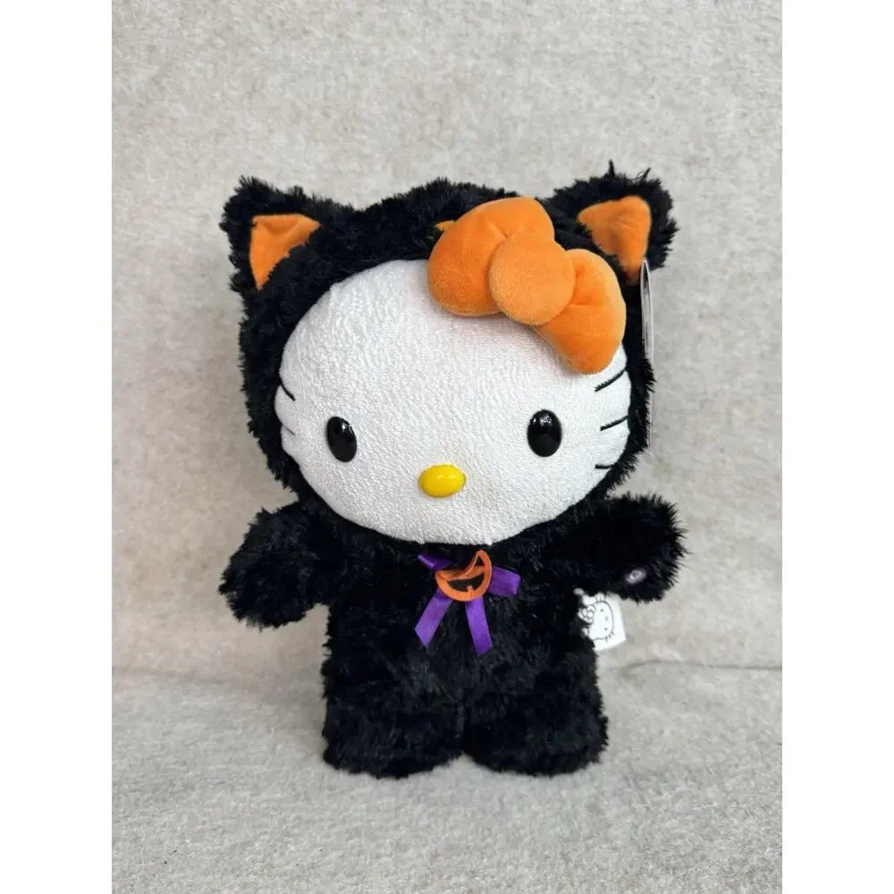 Sanrio Hello Kitty Halloween Kids Toy Black Cat Fuzzy‎ Costume Music stepper NWT